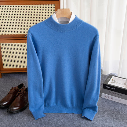 UrbanStoff | Halbkragen Wollpullover