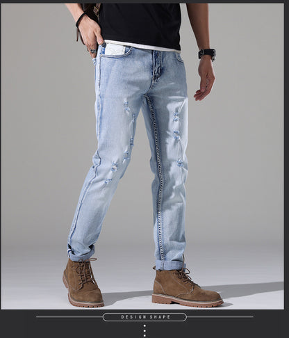 UrbanStoff | Slim-Fit Ripped-Jeans