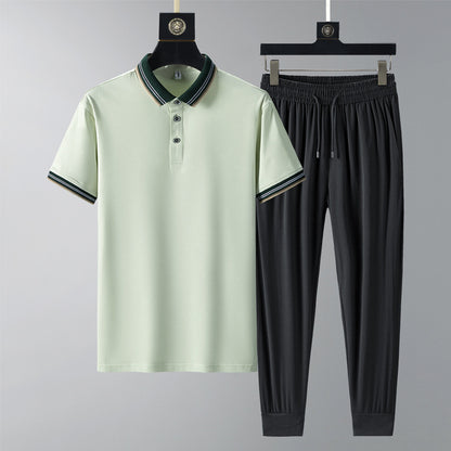 UrbanStoff | Schnelltrocknendes Polo & Hosen-Set