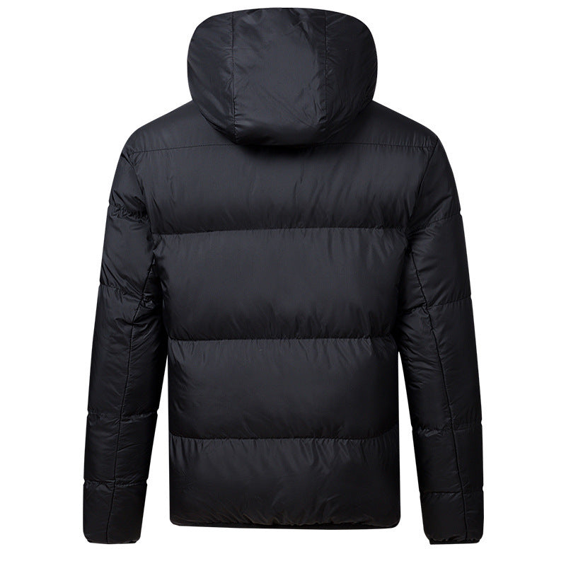 UrbanStoff | Gefütterte Kapuzenjacke aus Baumwolle