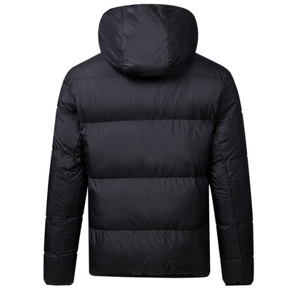 UrbanStoff | Gefütterte Kapuzenjacke aus Baumwolle