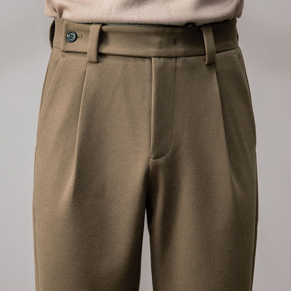 Gefütterte Gerade Hose