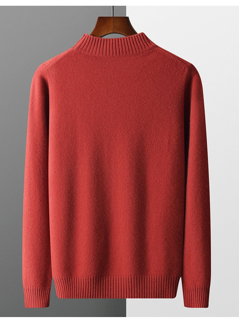 UrbanStoff | Herren Wollpullover Rundhals