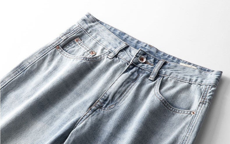UrbanStoff | Vintage Washed Wide-Leg Hose