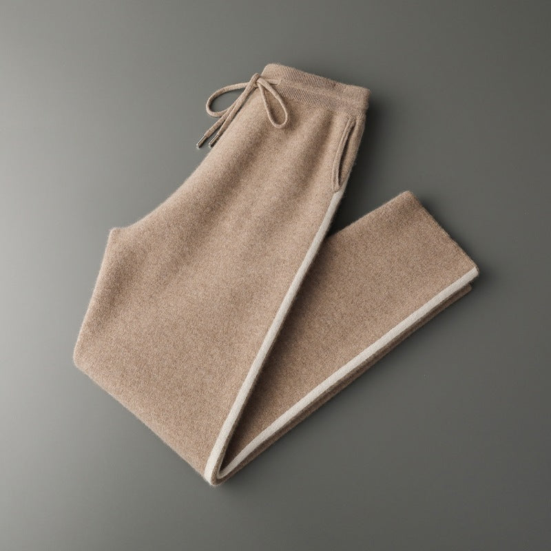 UrbanStoff | Kaschmir Strick-Freizeithose