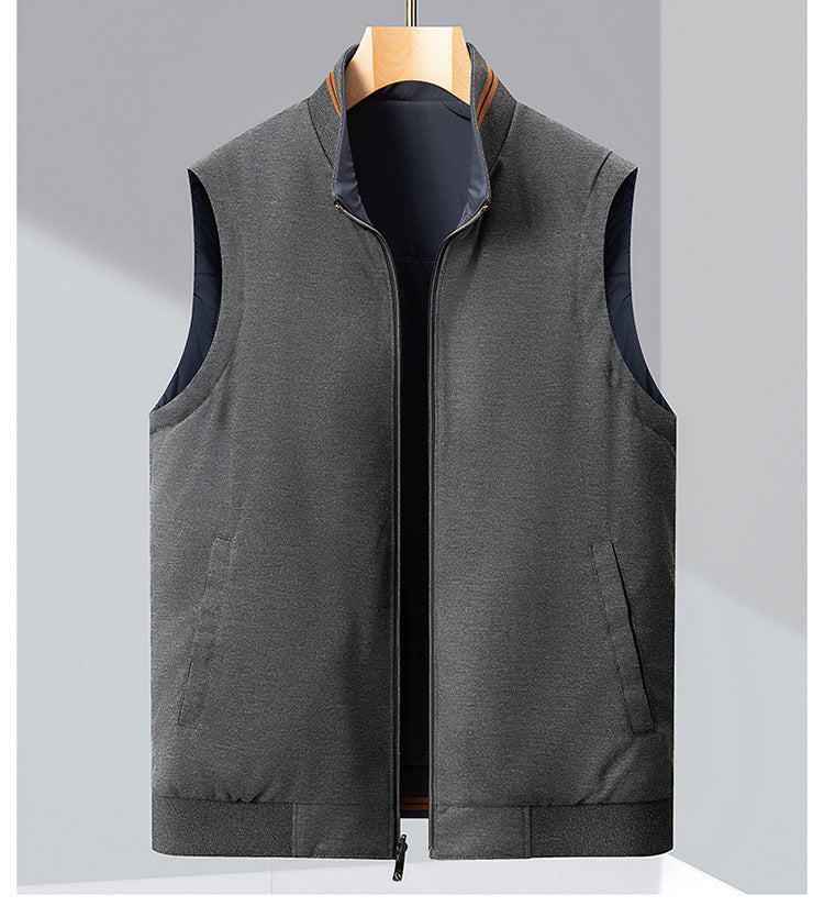 DualSide Ärmellose Wendejacke