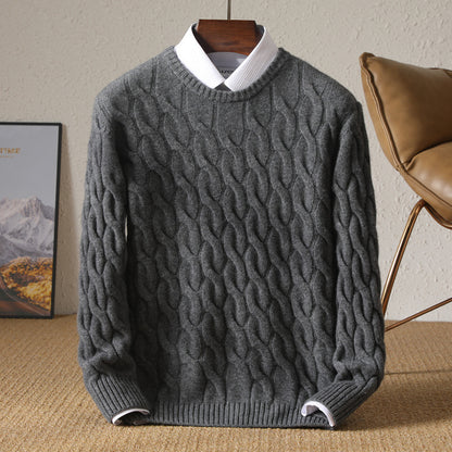 Herren Rundhals Pullover – Casual Style