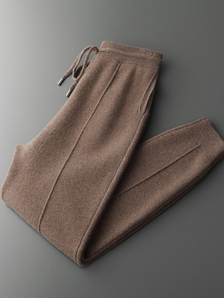 UrbanStoff | Herren Wollhose mit Geradem Bein