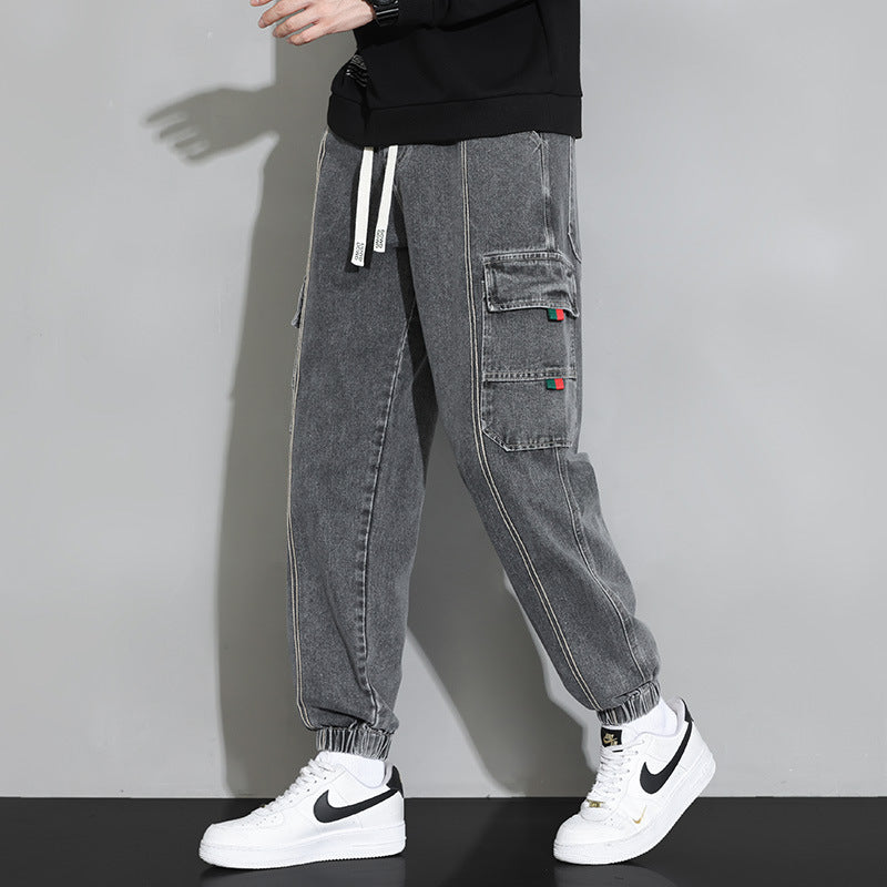 Retro Cargo Jeans Jogginghose