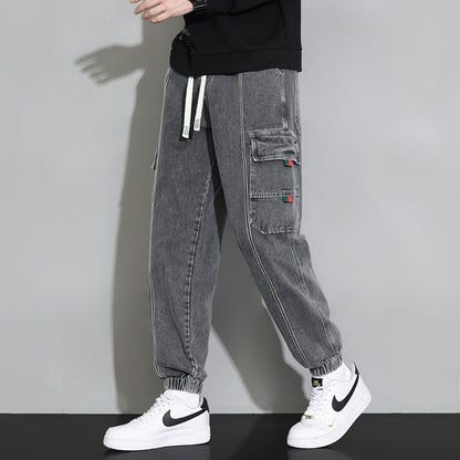 Retro Cargo Jeans Jogginghose
