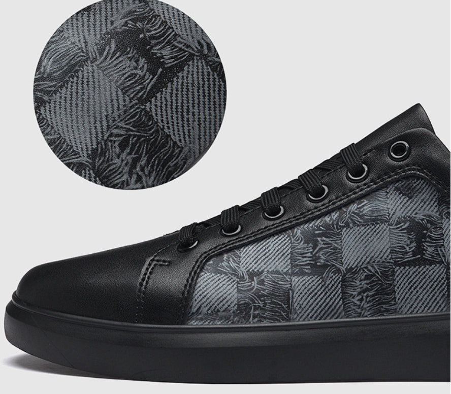Freizeit-Sneaker aus Rindsleder