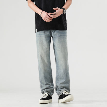 UrbanStoff | Vintage Washed Wide-Leg Hose