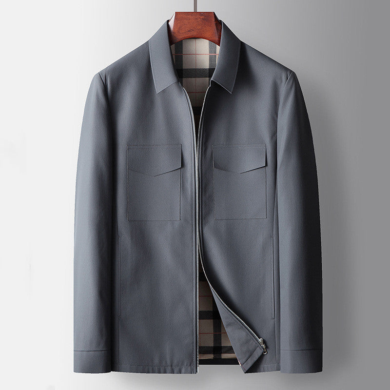 UrbanStoff | Cargo-Reversjacke mit Reißverschluss