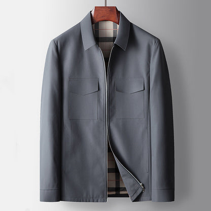 UrbanStoff | Cargo-Reversjacke mit Reißverschluss