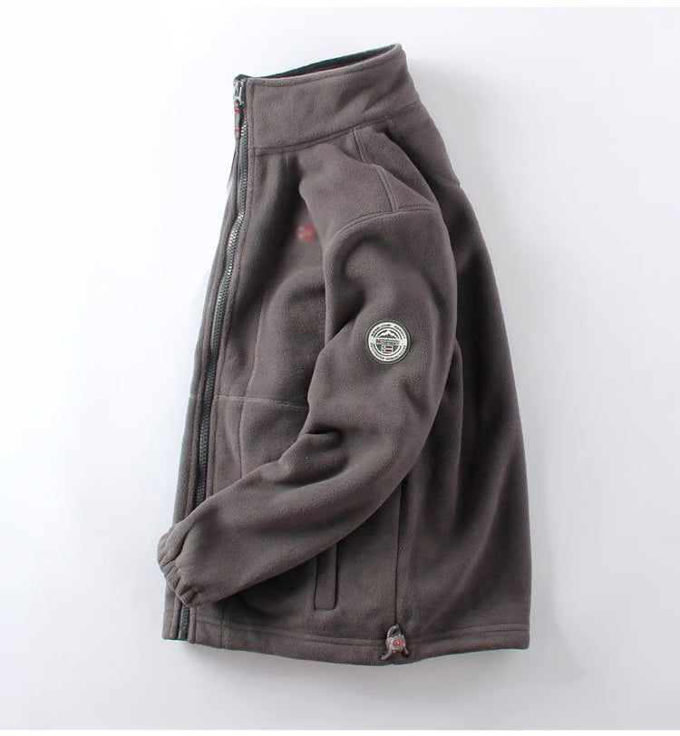 Herren Fleecejacke Wende-Style