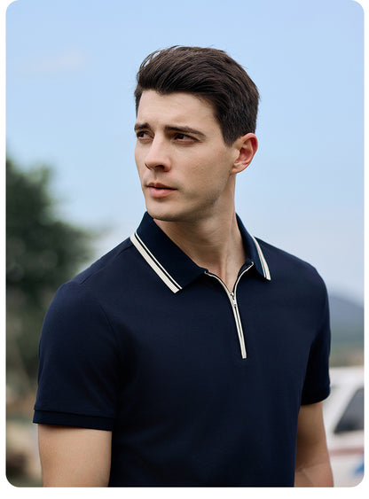 Casual Kurzarm-Poloshirt