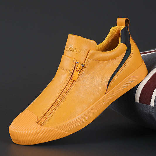 Herren Freizeit-Sneaker mit Reißverschluss
