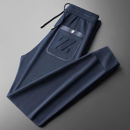 UrbanStoff | Sportliche Jogpants mit Stickerei