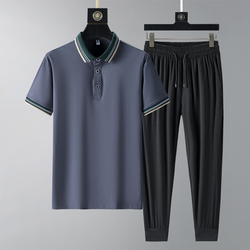 UrbanStoff | Schnelltrocknendes Polo & Hosen-Set