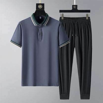 UrbanStoff | Schnelltrocknendes Polo & Hosen-Set