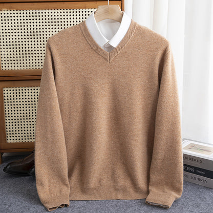 UrbanStoff | Halbkragen Wollpullover