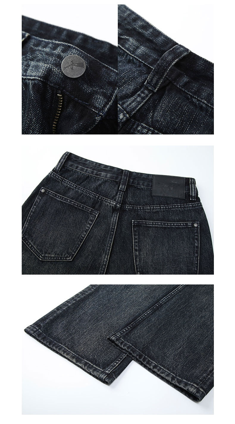 UrbanStoff | Skinny Hose mit mittlerem Bund