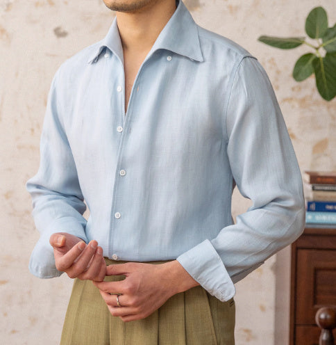 UrbanStoff | Leichtes Hemd mit Knopfleiste
