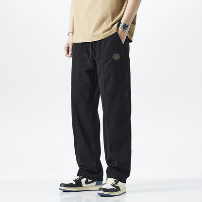 UrbanStoff | Baumwoll Freizeithose mit Fleecefutter