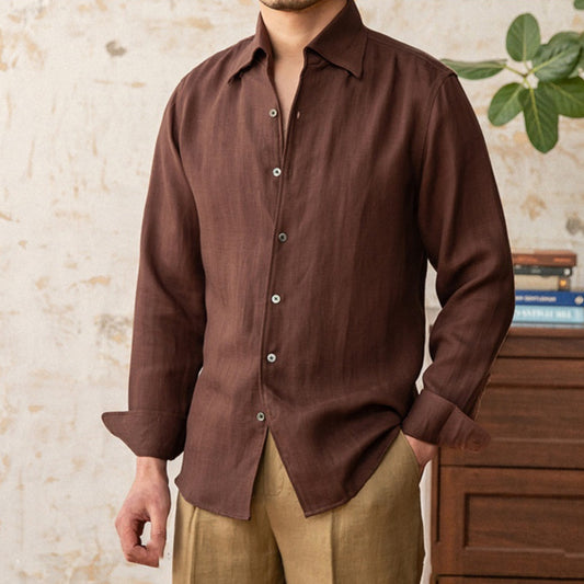 UrbanStoff | Leichtes Hemd mit Knopfleiste