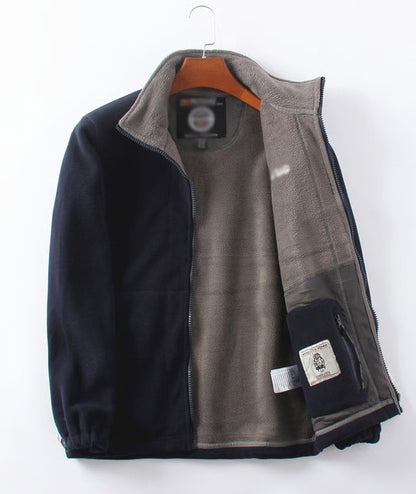 Herren Fleecejacke Wende-Style