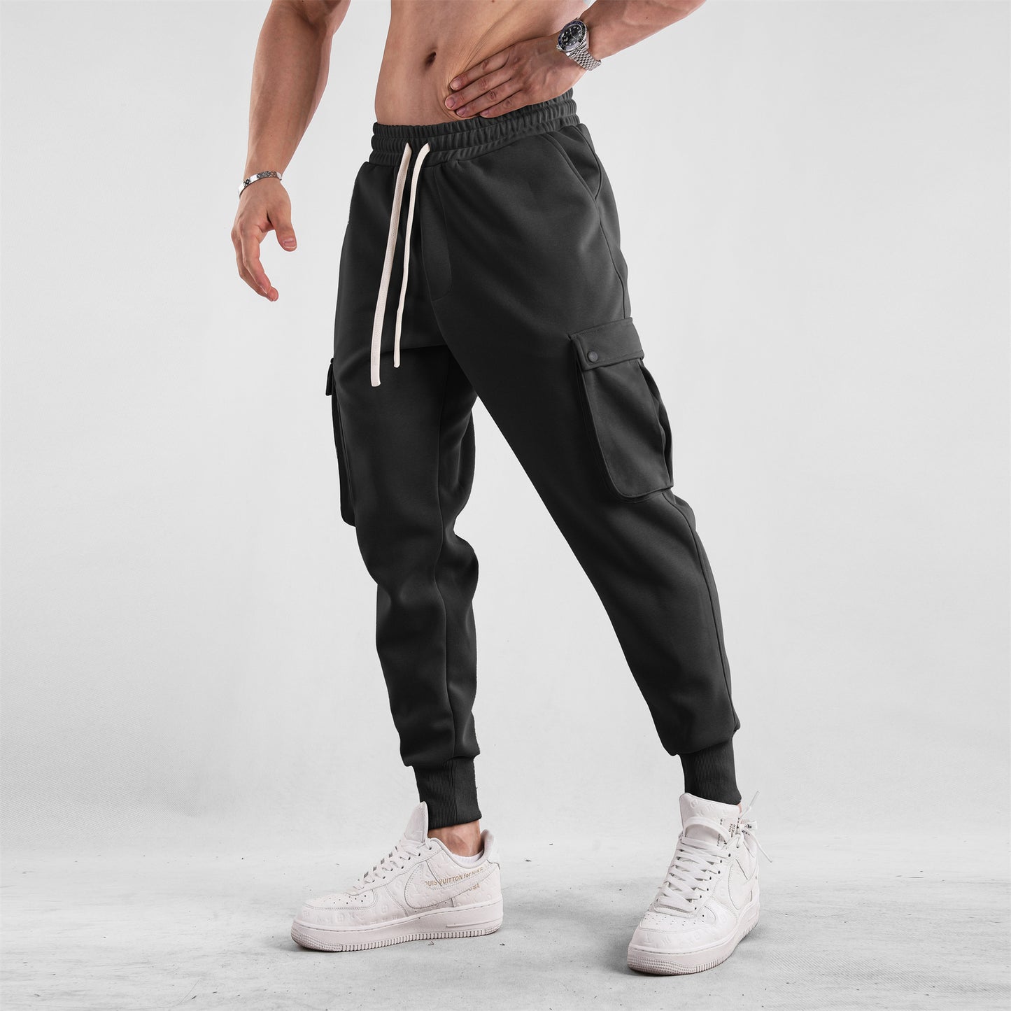 UrbanStoff | Baumwoll Cargohose Herren