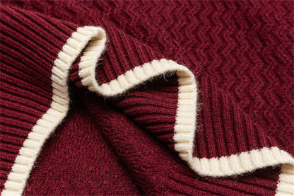 Herren Strickpullover Rundhals