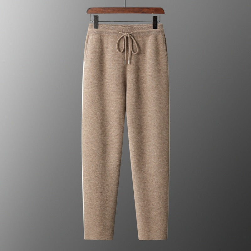 UrbanStoff | Kaschmir Strick-Freizeithose
