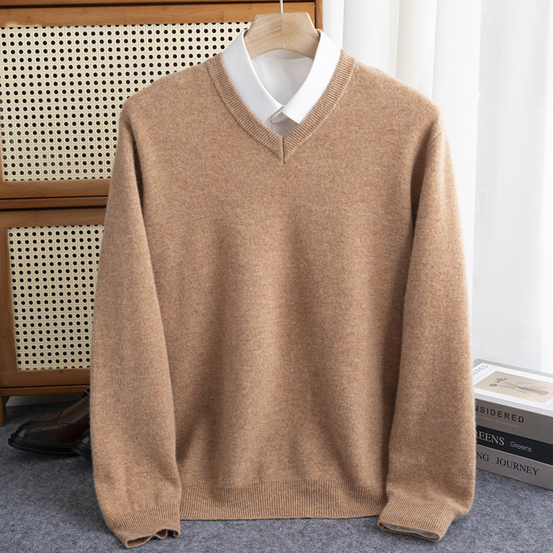 UrbanStoff | Halbkragen Wollpullover