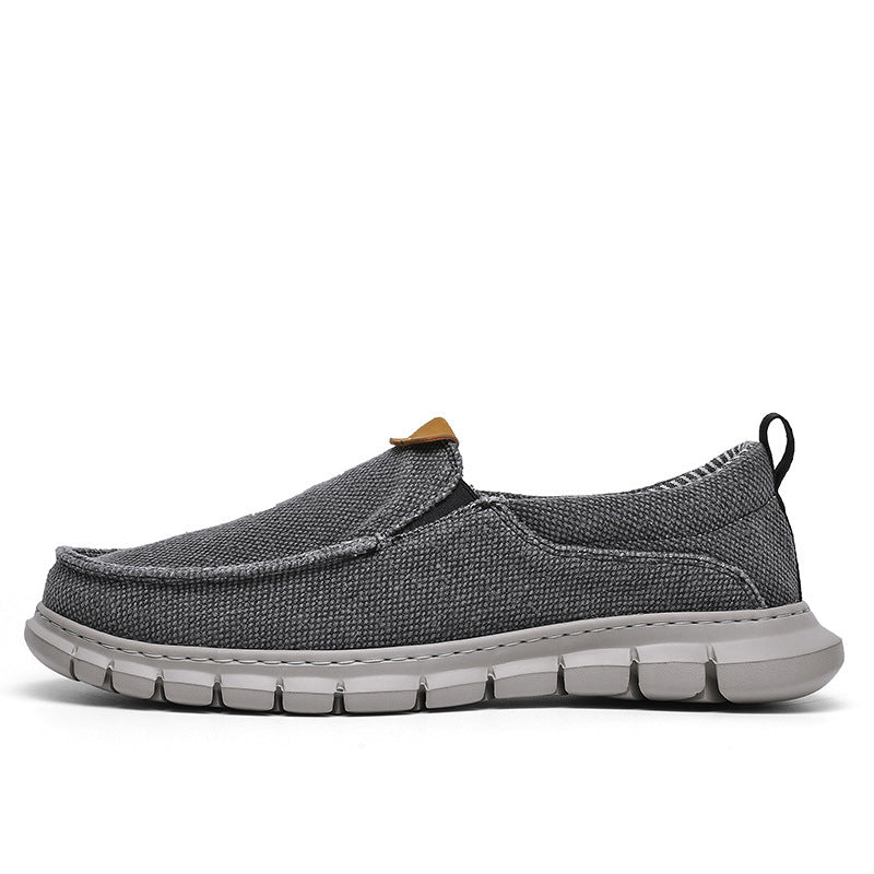 Herren Übergröße Canvas Slipper