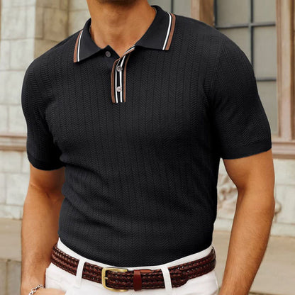 SimpleFit Strick-T-Shirt
