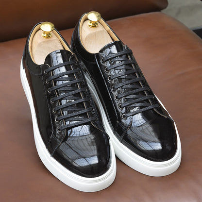 Luxus Lackleder Sneaker