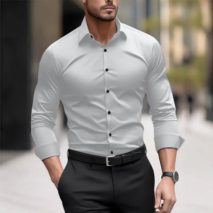 UrbanStoff | Langarm Business Casual Hemd