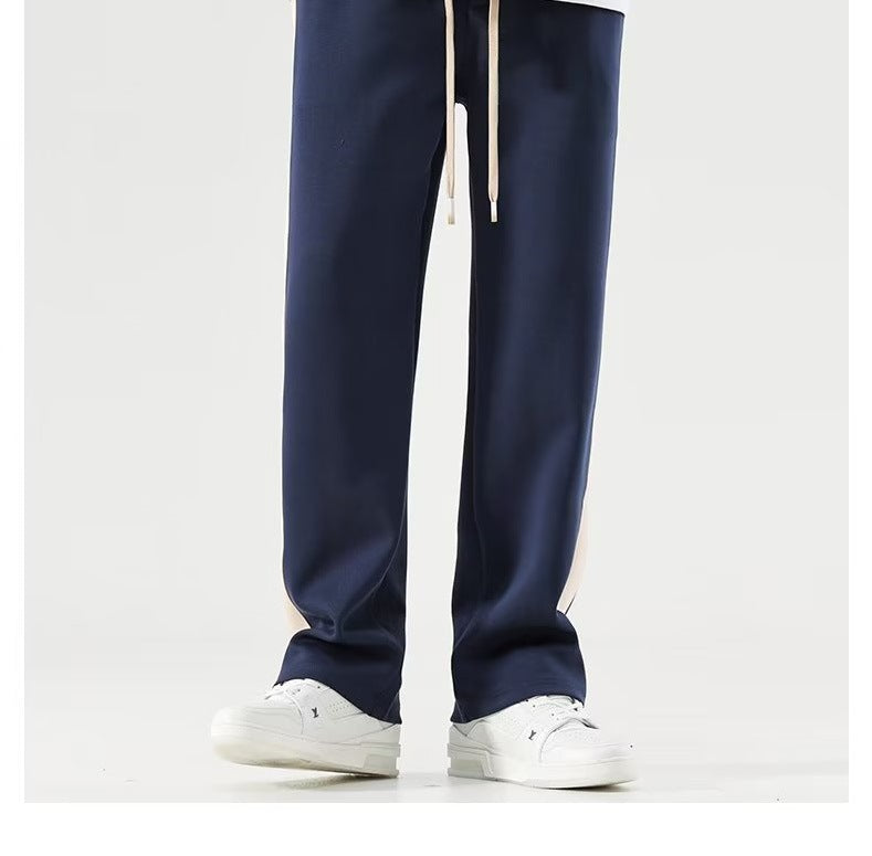 UrbanStoff | Colorblock Weite Hose