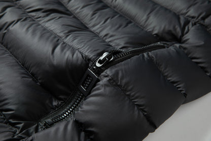 UrbanStoff | Wattierte Jacke mit Kapuze