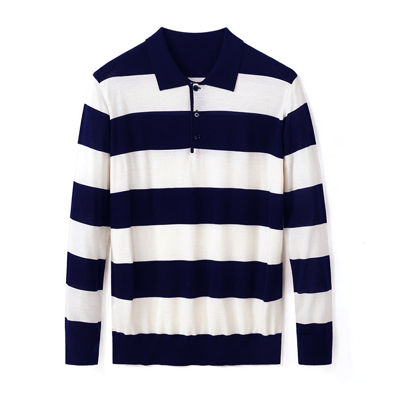 UrbanStoff | Jacquard Slim Strickpullover