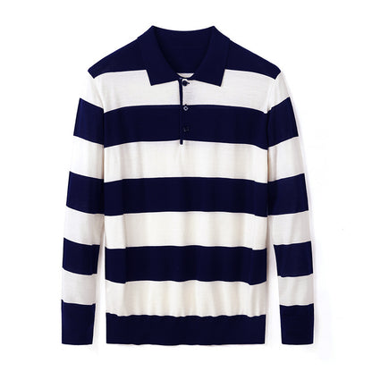 UrbanStoff | Jacquard Slim Strickpullover