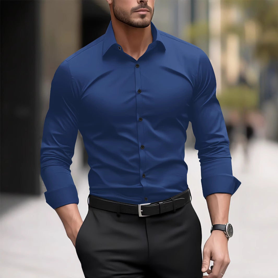 UrbanStoff | Langarm Business Casual Hemd