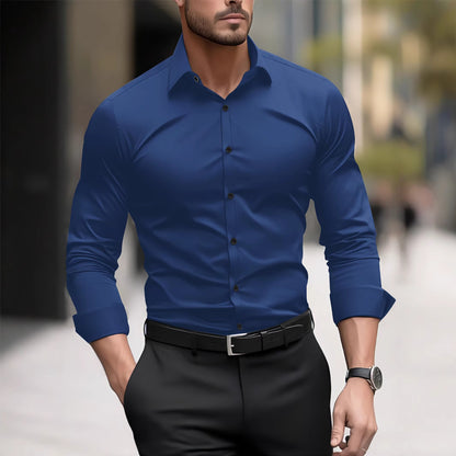 UrbanStoff | Langarm Business Casual Hemd