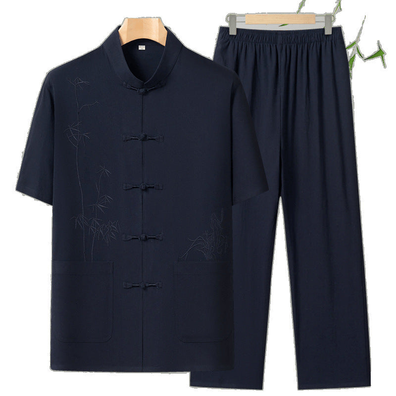 UrbanStoff | Lässiges Baumwoll Zweiteiler Outfit