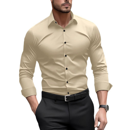 UrbanStoff | Langarm Business Casual Hemd