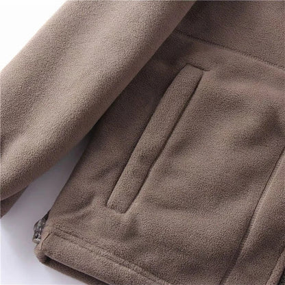 Herren Fleecejacke Wende-Style