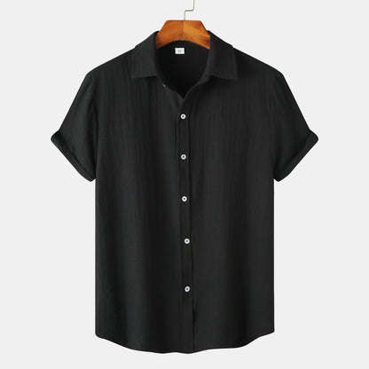 UrbanStoff | Lässiges Kurzarmhemd