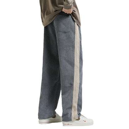 Streetwear Hose mit Farbkontrast