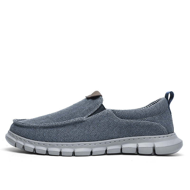 Herren Übergröße Canvas Slipper